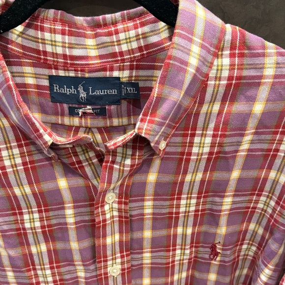 Ralph Lauren Men's Multicolor Plaid Shirt - Picture 2 of 5